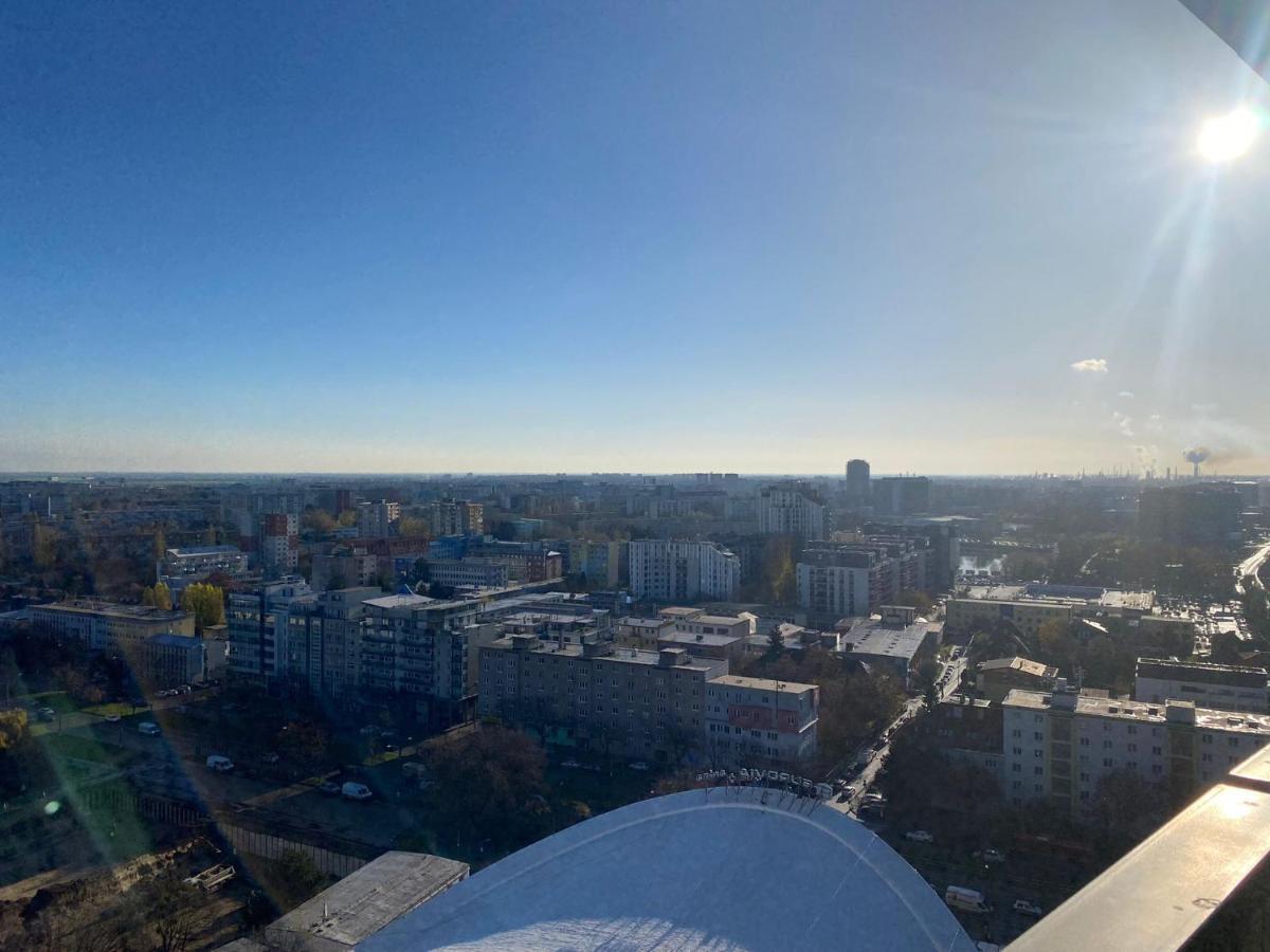 Ferienwohnung Fantastic View From The 20Th Floor Pressburg Exterior foto